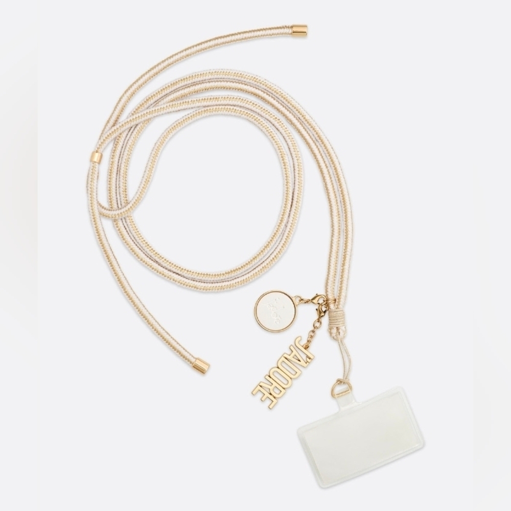 Dior Gold J'ADORE Charm Phone Accessory NIB